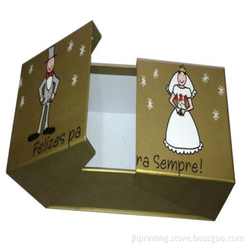 Rigid Gift Boxes with Bowknot and Tag, Made of Art Paper and Stiff Cardboard, OEM Order Accepted